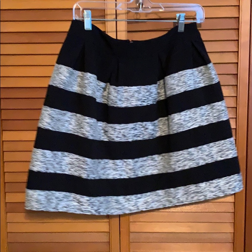 Alya Francesca’s striped skirt